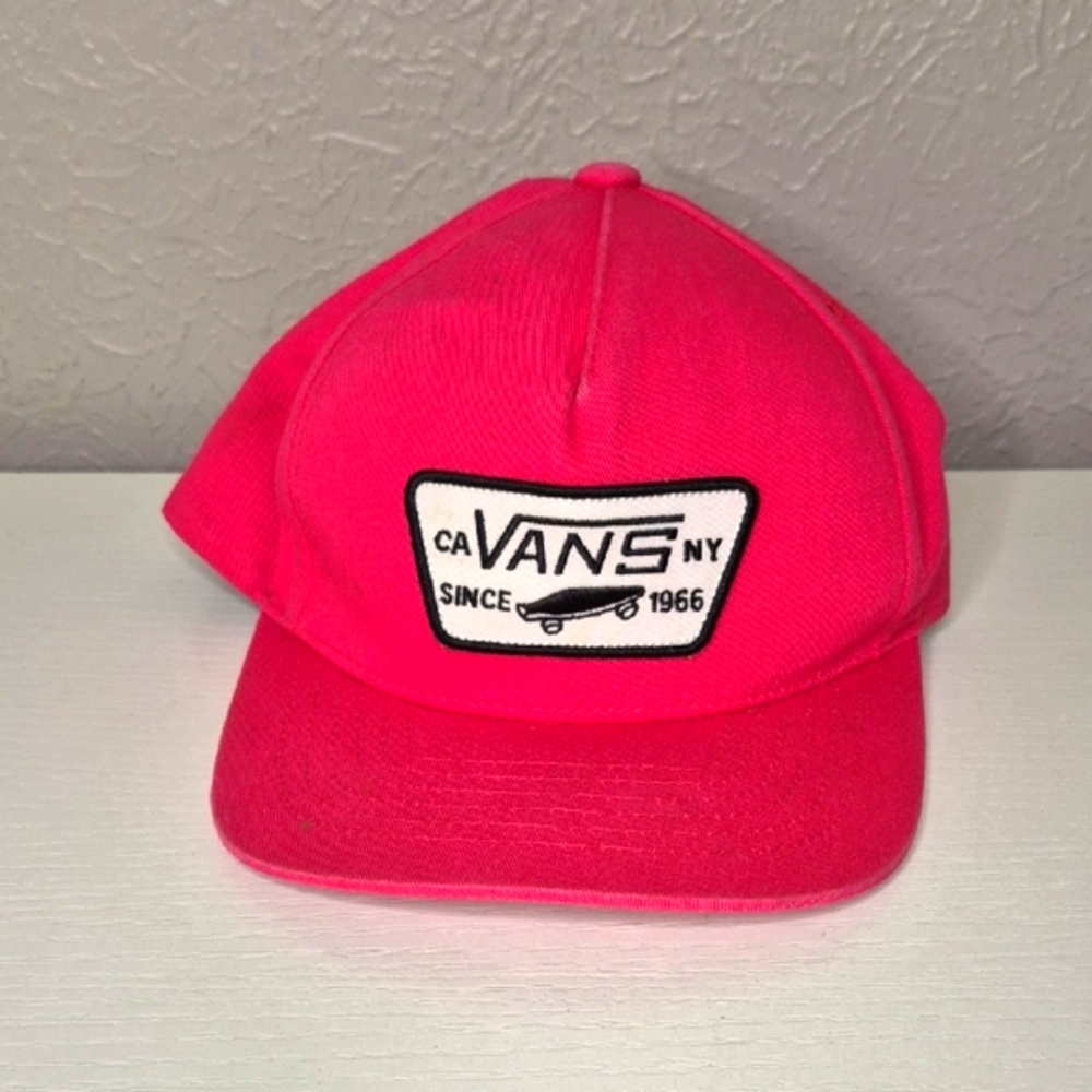Full Patch‎ Jazzy Dark Pink Snapback - Vans